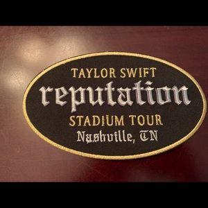 Taylor Swift reputation tour patch
